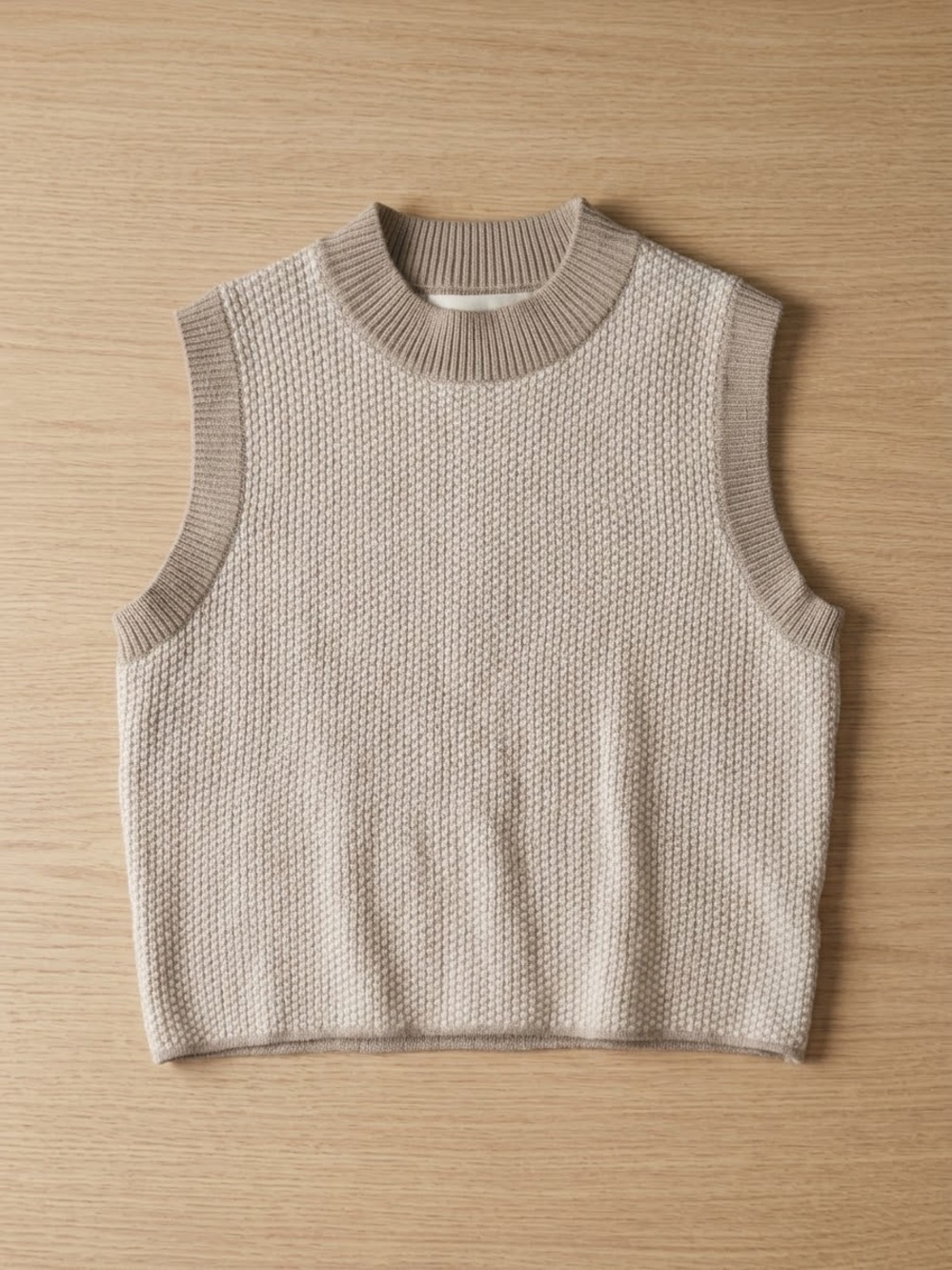 Rachel Zoe Sleeveless Mock Neck Knit Tank Sweater Vest Size Small